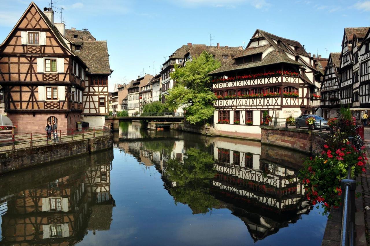 Logis Le 18 Rose Leilighet Strasbourg Eksteriør bilde